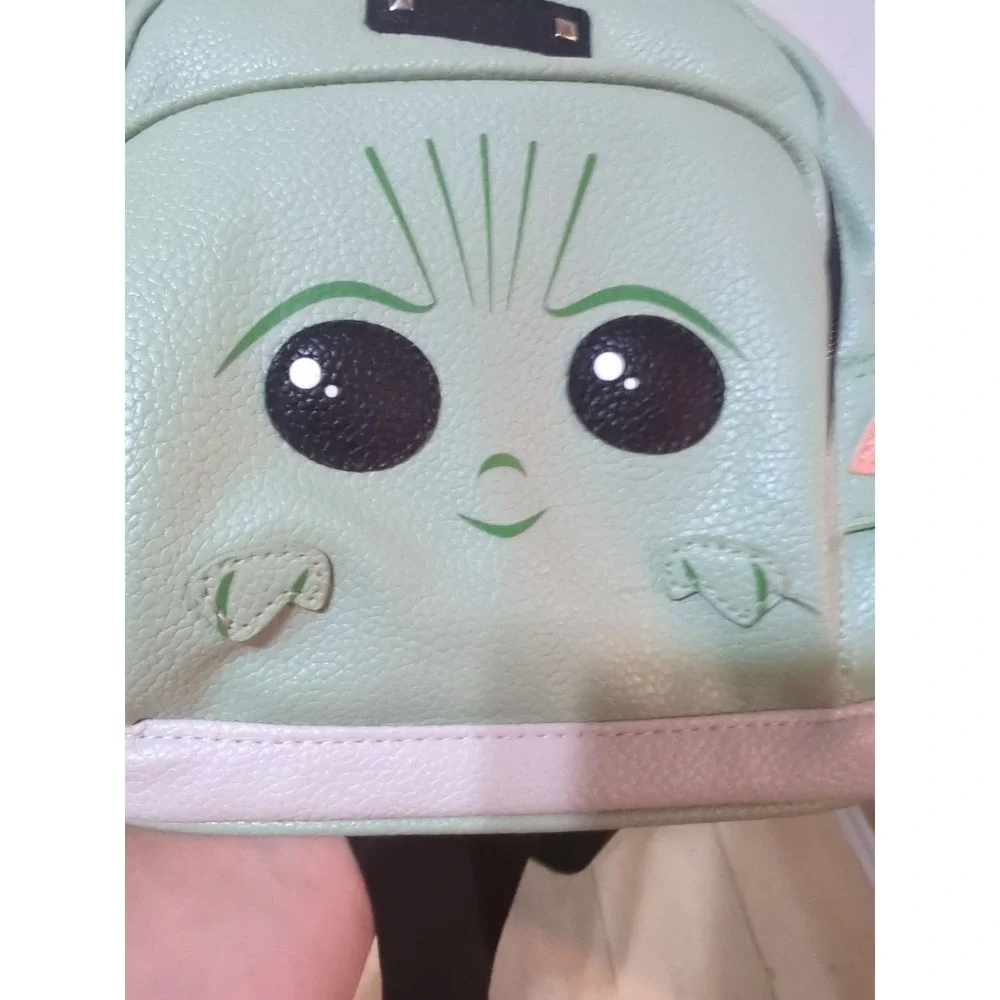 Star Wars Baby Yoda Mini Backpack Mandalorian The Child Grogu Bag Backpack 10